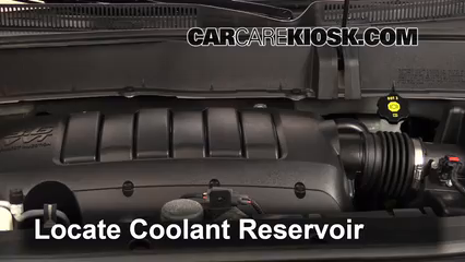 2012 Chevrolet Traverse LS 3.6L V6 Coolant (Antifreeze) Check Coolant Level